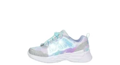 GIRLS LITTLE KID DREAM RACER LIGHT UP SNEAKER><noscript><img width=