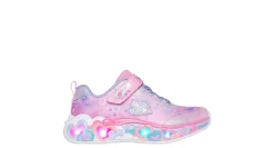 GIRLS LITTLE KID ETERNAL HEART LIGHTS LIGHT UP SNEAKER>SKECHERS Hot