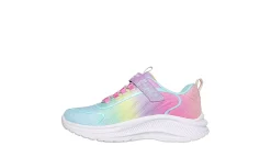 GIRLS LITTLE KID RAINBOW CRUISERS LIGHT UP SNEAKER><noscript><img width=