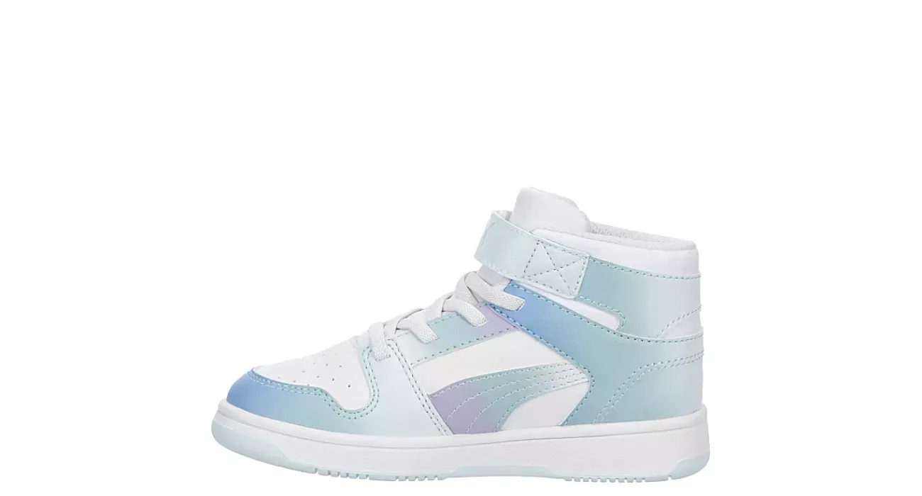 GIRLS LITTLE KID REBOUND LAYUP SNEAKER>PUMA Discount