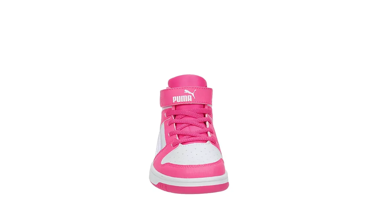 GIRLS LITTLE KID REBOUND LAYUP SNEAKER>PUMA