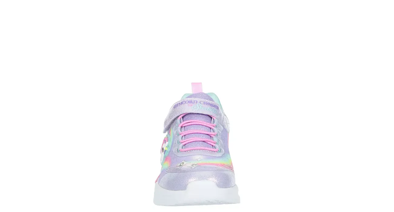 GIRLS LITTLE KID UNICORN CHASER LIGHT UP SNEAKER>SKECHERS Online