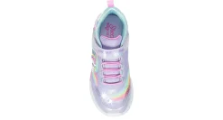 GIRLS LITTLE KID UNICORN CHASER LIGHT UP SNEAKER><noscript><img width=