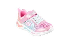 GIRLS LITTLE KID WAVY BEAMS LIGHT UP SNEAKER>SKECHERS Outlet