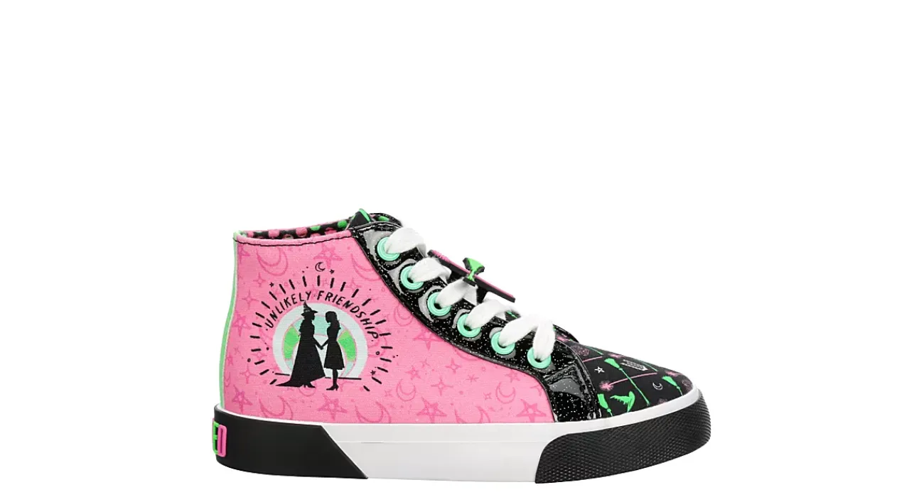 GIRLS LITTLE KID HIGH TOP SNEAKER>WICKED New