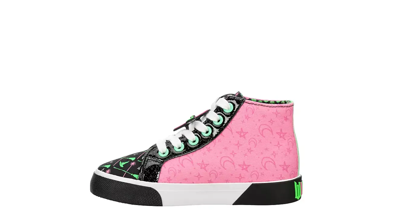 GIRLS LITTLE KID HIGH TOP SNEAKER>WICKED New