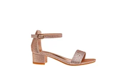 GIRLS LITTLE-BIG KID GLITTERY LOW-HEEL DRESS SANDAL>AMERICAN GLAMOUR BADGLEY MISCHKA Best