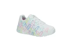 GIRLS LITTLE-BIG KID JGOLDCROWN UNO LITE SNEAKER>SKECHERS Clearance