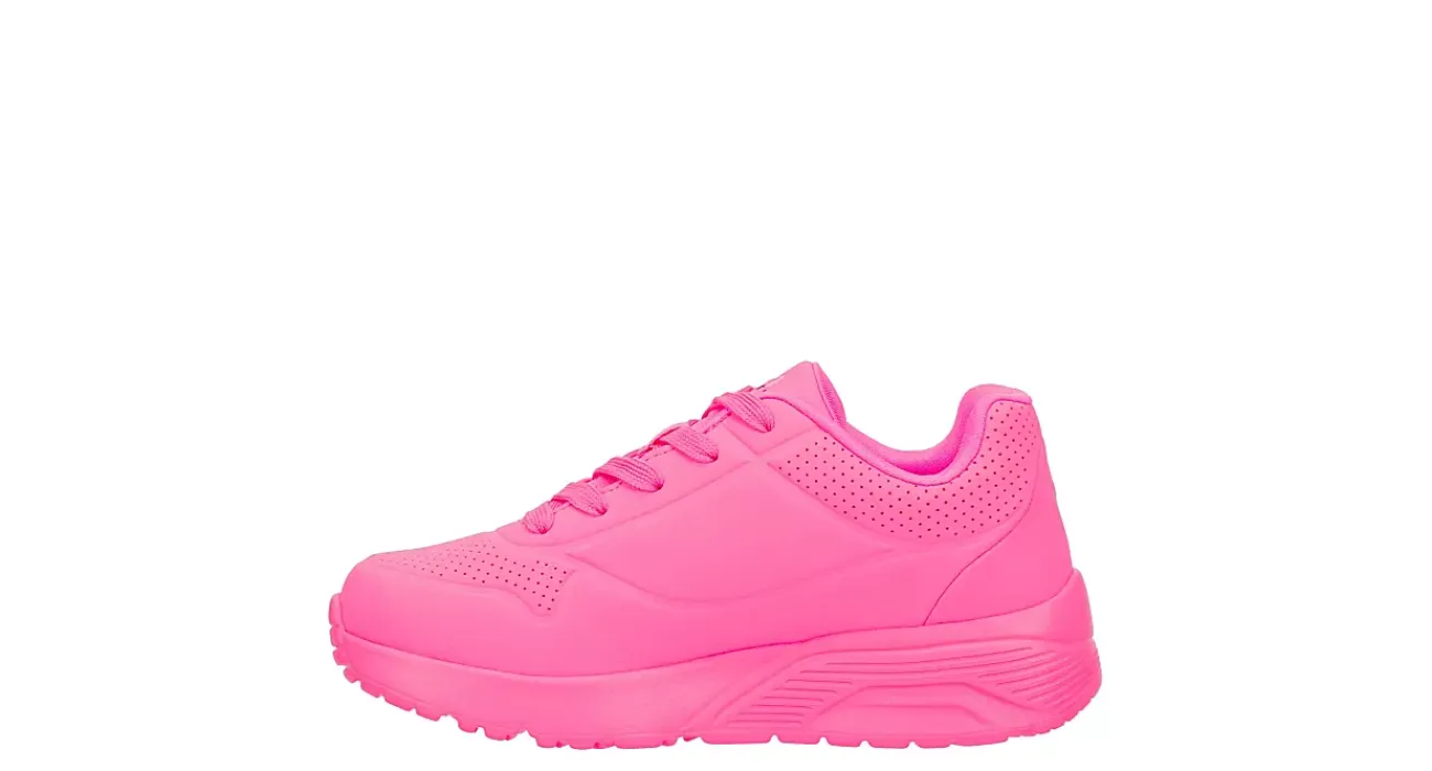 GIRLS LITTLE-BIG KID JGOLDCROWN UNO LITE SNEAKER>SKECHERS Hot