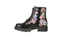 GIRLS LITTLE-BIG KID MGROOVIE COMBAT BOOT><noscript><img width=