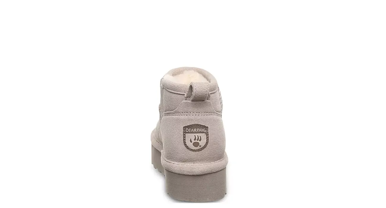 GIRLS LITTLE-BIG KID RETRO SHORTY YOUTH FUR BOOT>BEARPAW Hot