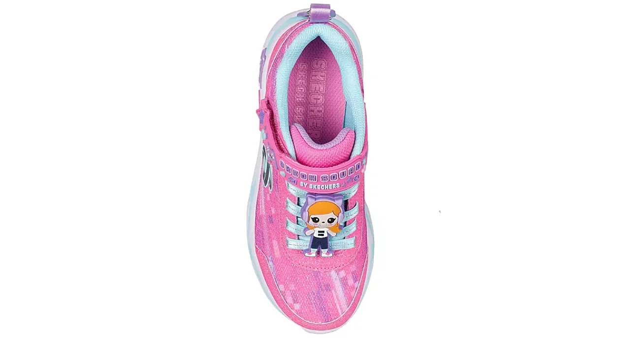 GIRLS LITTLE-BIG KID SNUGGLE SNEAKS SNEAKER>SKECHERS Online