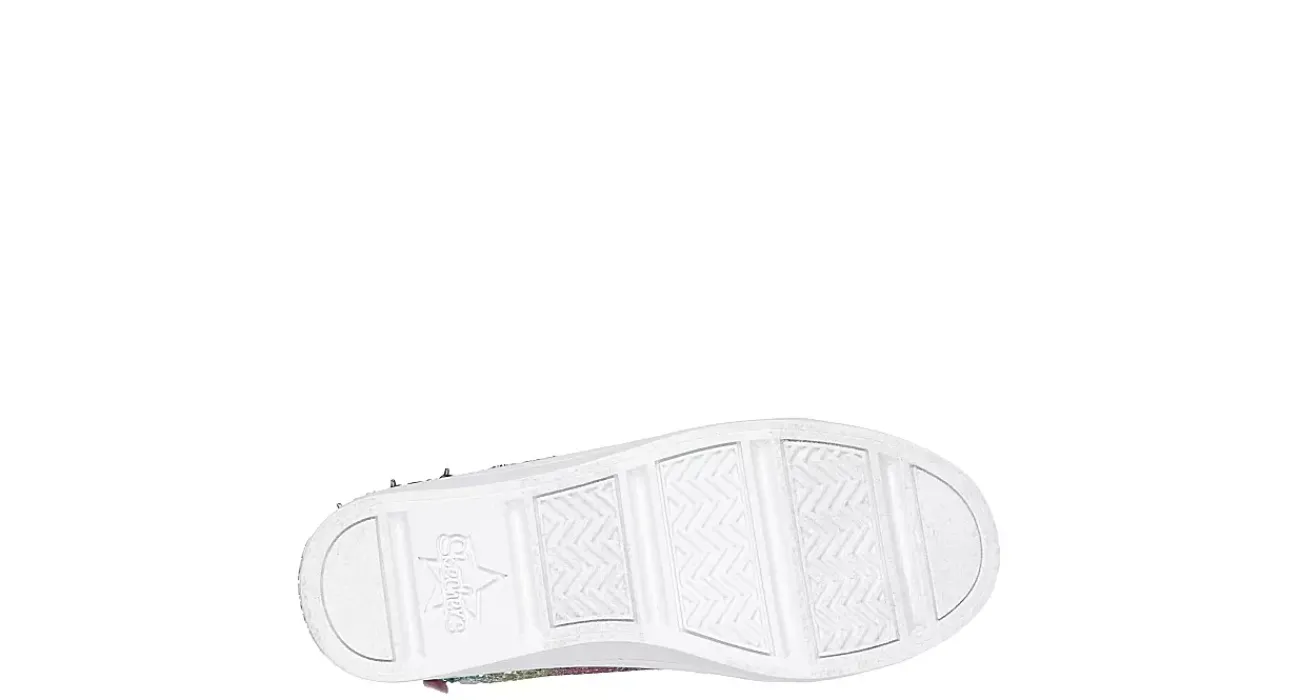 GIRLS LITTLE-BIG KID TWI-LITES LIGHT UP SNEAKER>SKECHERS New