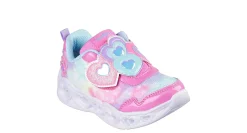 GIRLS TODDLER HEART LIGHTS-LOVIN LIGHT UP SNEAKER>SKECHERS Discount