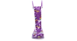 GIRLS TODDLER RAINBOW UNICORN LIGHTED RAIN BOOT><noscript><img width=