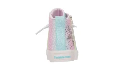 GIRLS TODDLER TWI-LITES 2.0 - STAR ZIPS LIGHT UP SNEAKER><noscript><img width=