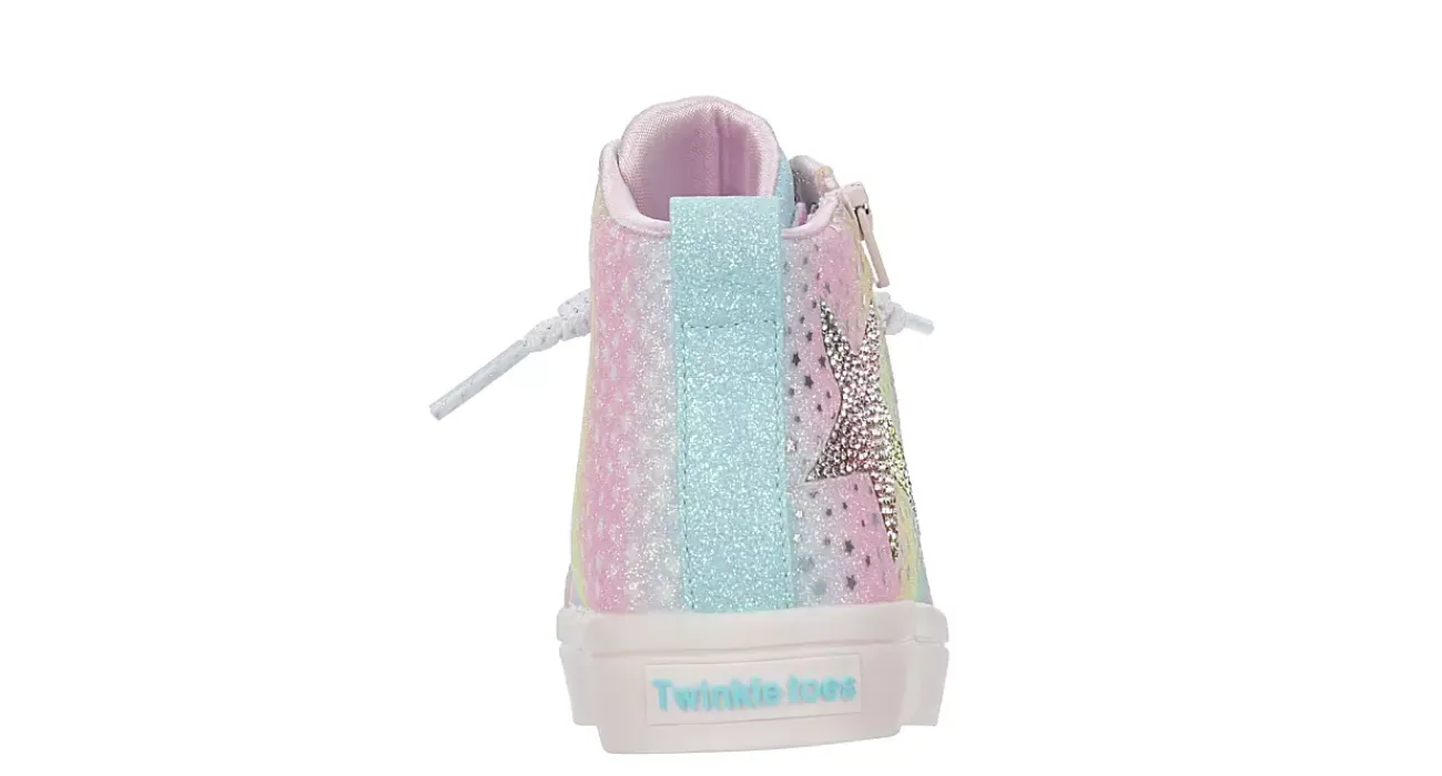 GIRLS TODDLER TWI-LITES 2.0 - STAR ZIPS LIGHT UP SNEAKER>SKECHERS Sale