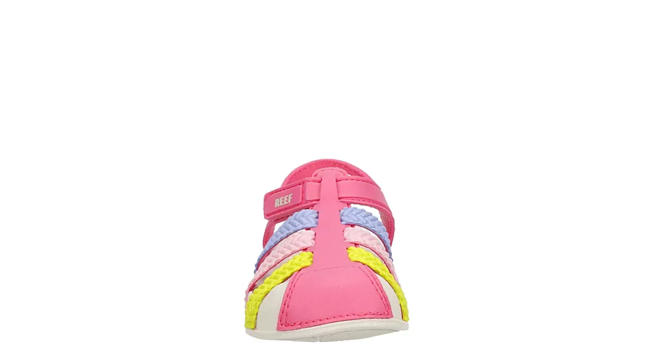 GIRLS TODDLER-LITTLE KID LITTLE WATER BEACHY SANDAL>REEF New