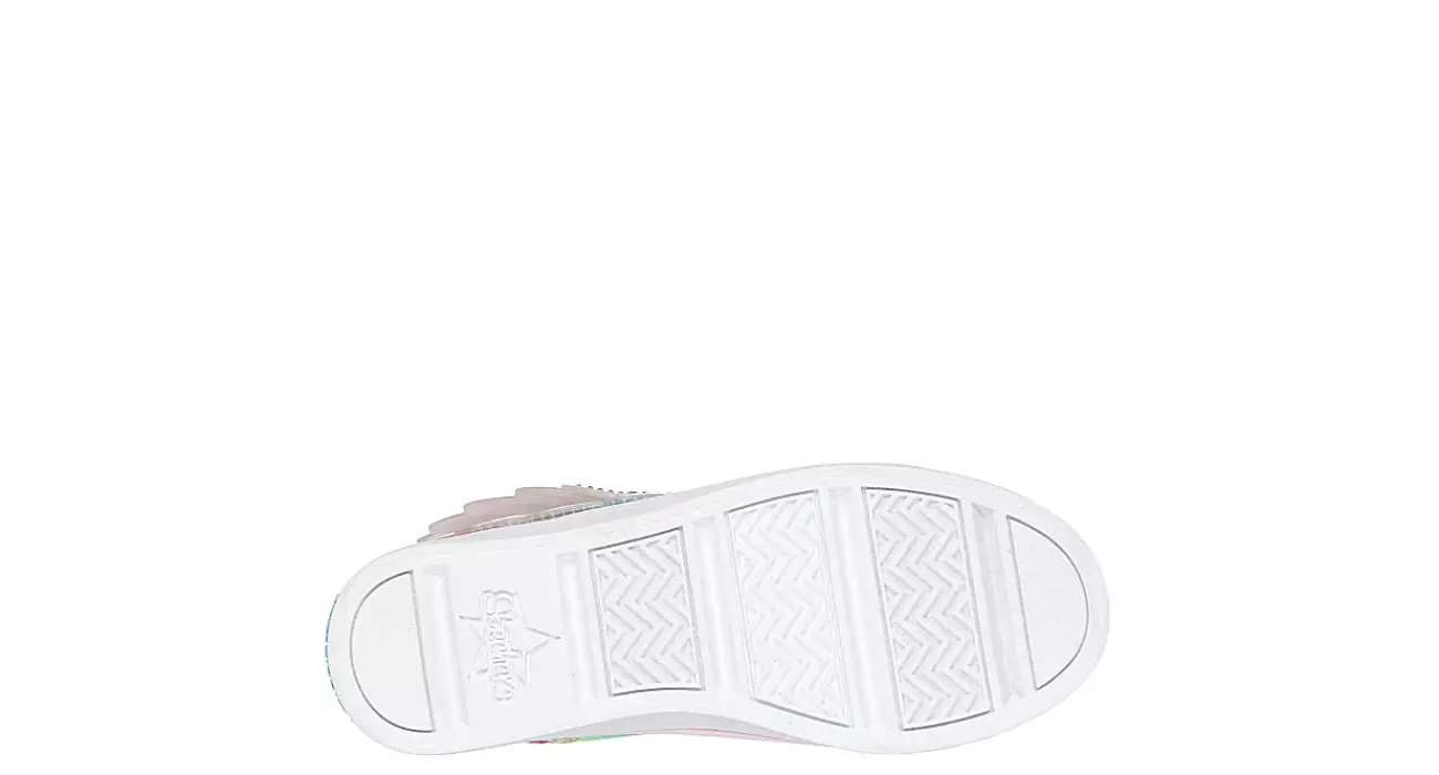 GIRLS TWI-LITES 2.0 STUDDED WING LIGHT UP SNEAKER>SKECHERS Sale