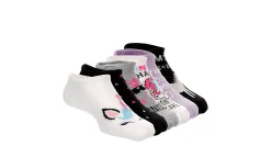GIRLS UNICORN SPRINKLE NO SHOW SOCKS 6 PAIRS>SOF SOLE Sale