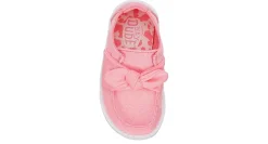 GIRLS WENDY BOW TODDLER SLIP ON SNEAKER><noscript><img width=