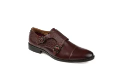 MENS CALVIN CAP TOE DOUBLE MONK STRAP SLIP ON>THOMAS & VINE New