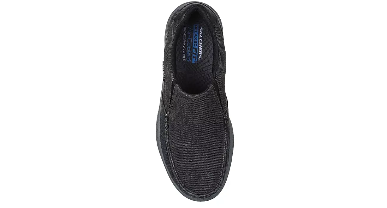 MENS COHAGEN-VIERRA SLIP ON SNEAKER>SKECHERS Discount