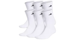 MENS CREW SOCKS 6 PAIRS>ADIDAS