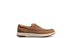 MENS CROSSOVER MOC TOE BOAT SHOE>FLORSHEIM