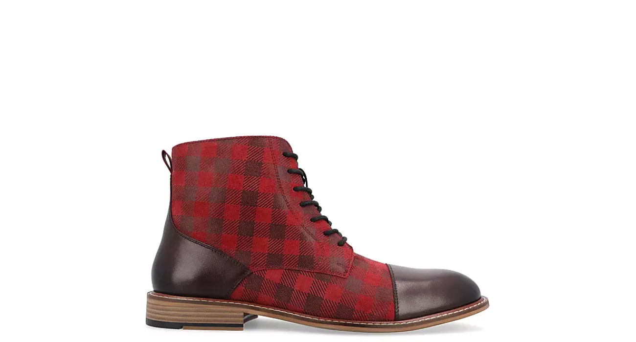 MENS DELON LACE-UP BOOT>THOMAS & VINE New