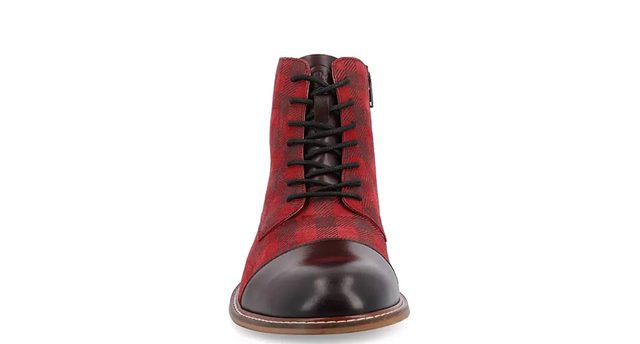 MENS DELON LACE-UP BOOT>THOMAS & VINE New