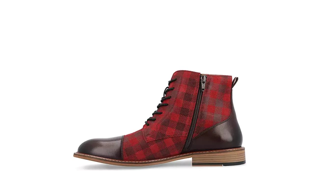 MENS DELON LACE-UP BOOT>THOMAS & VINE New