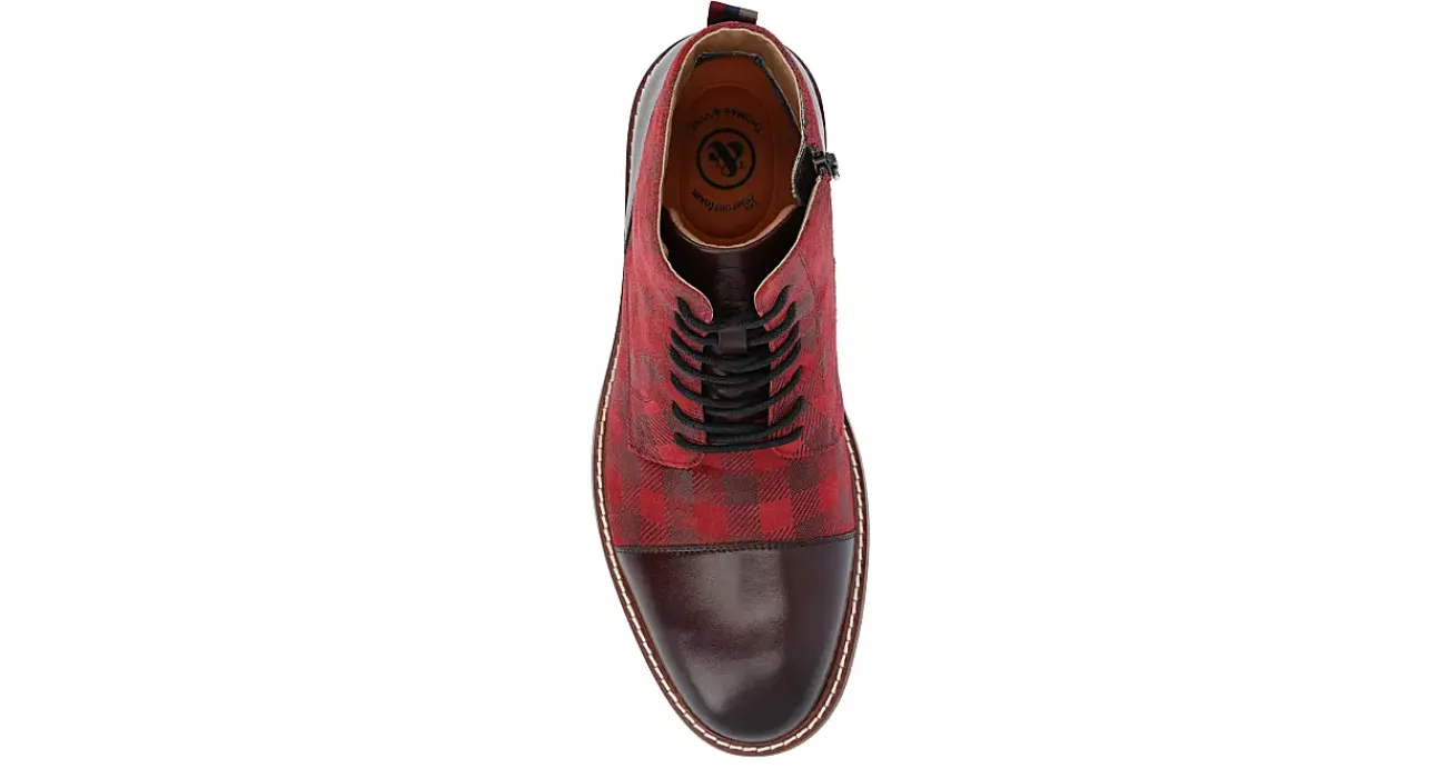 MENS DELON LACE-UP BOOT>THOMAS & VINE New