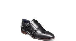 MENS KARSON WINGTIP DOUBLE MONK STRAP>STACY ADAMS Hot