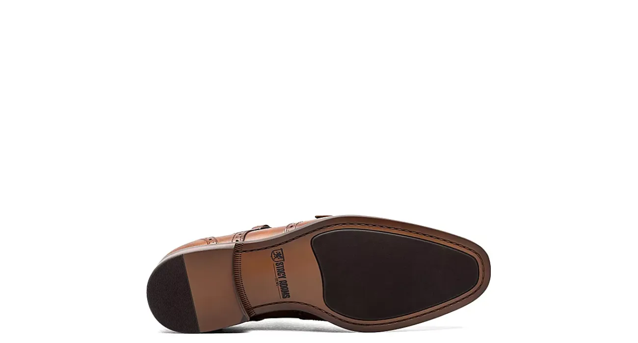 MENS KARSON WINGTIP DOUBLE MONK STRAP>STACY ADAMS Clearance