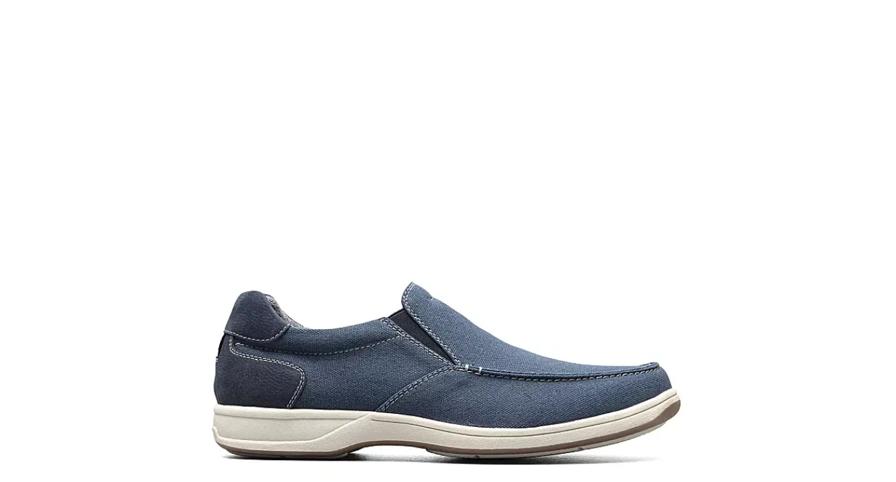 MENS LAKESIDE CANVAS MOC TOE SLIP ON>FLORSHEIM Clearance