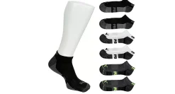 MENS LARGE LOW CUT SOCKS 6 PAIRS>PUMA