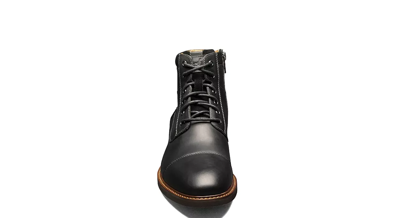 MENS LODGE CAP TOE LACE-UP BOOT>FLORSHEIM