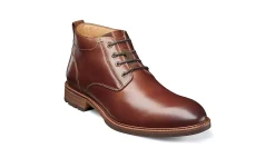 MENS LODGE PLAIN TOE CHUKKA BOOT>FLORSHEIM New