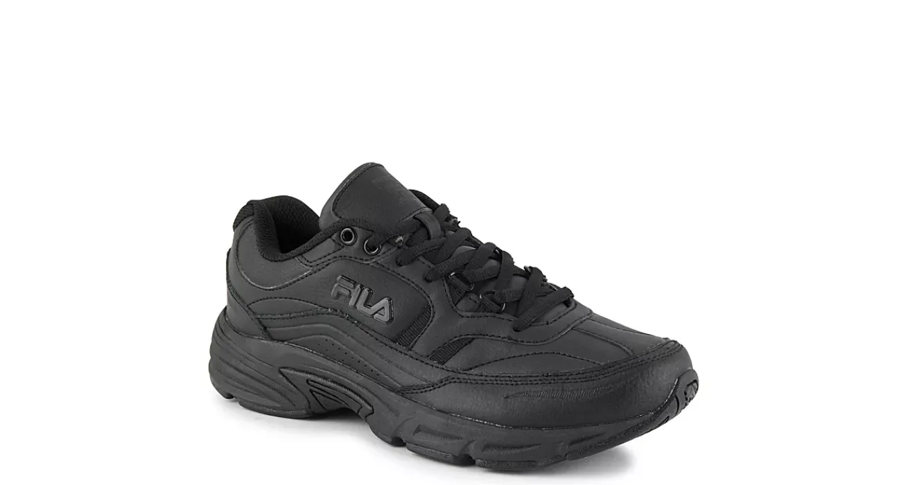 MENS M MEMORY WORKSHIFT SLIP RESISTANT WORK SHOE>FILA Best