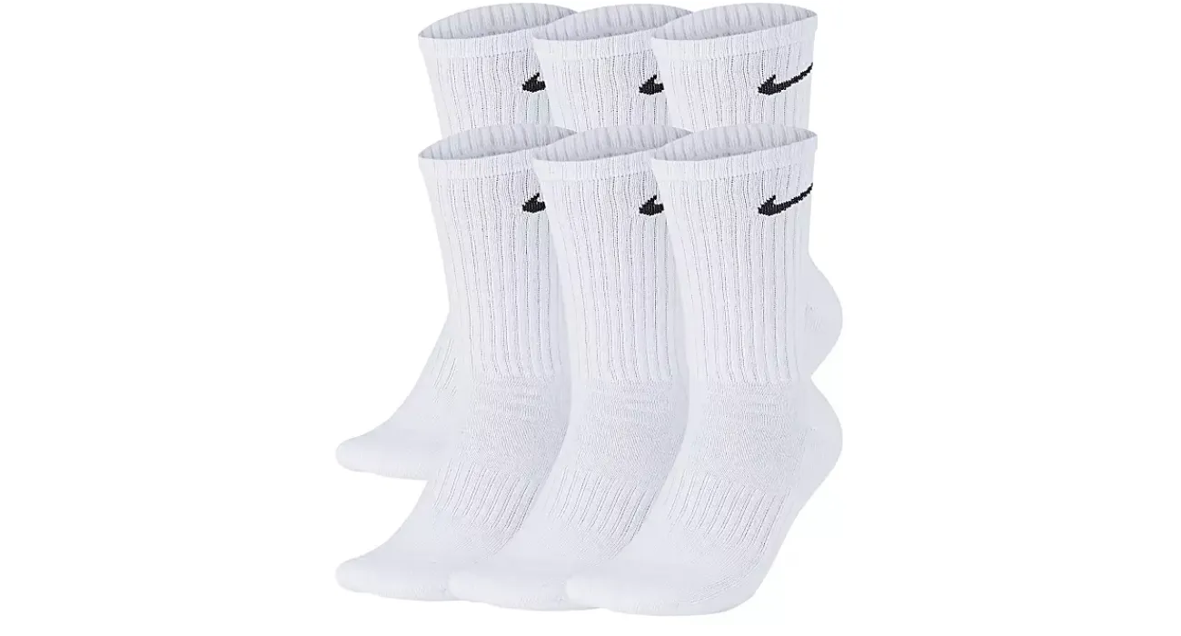 MENS MEDIUM CREW SOCKS 6 PAIRS>NIKE Online