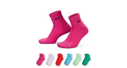 MENS MEDIUM QUARTER SOCKS 6 PAIRS>NIKE Clearance