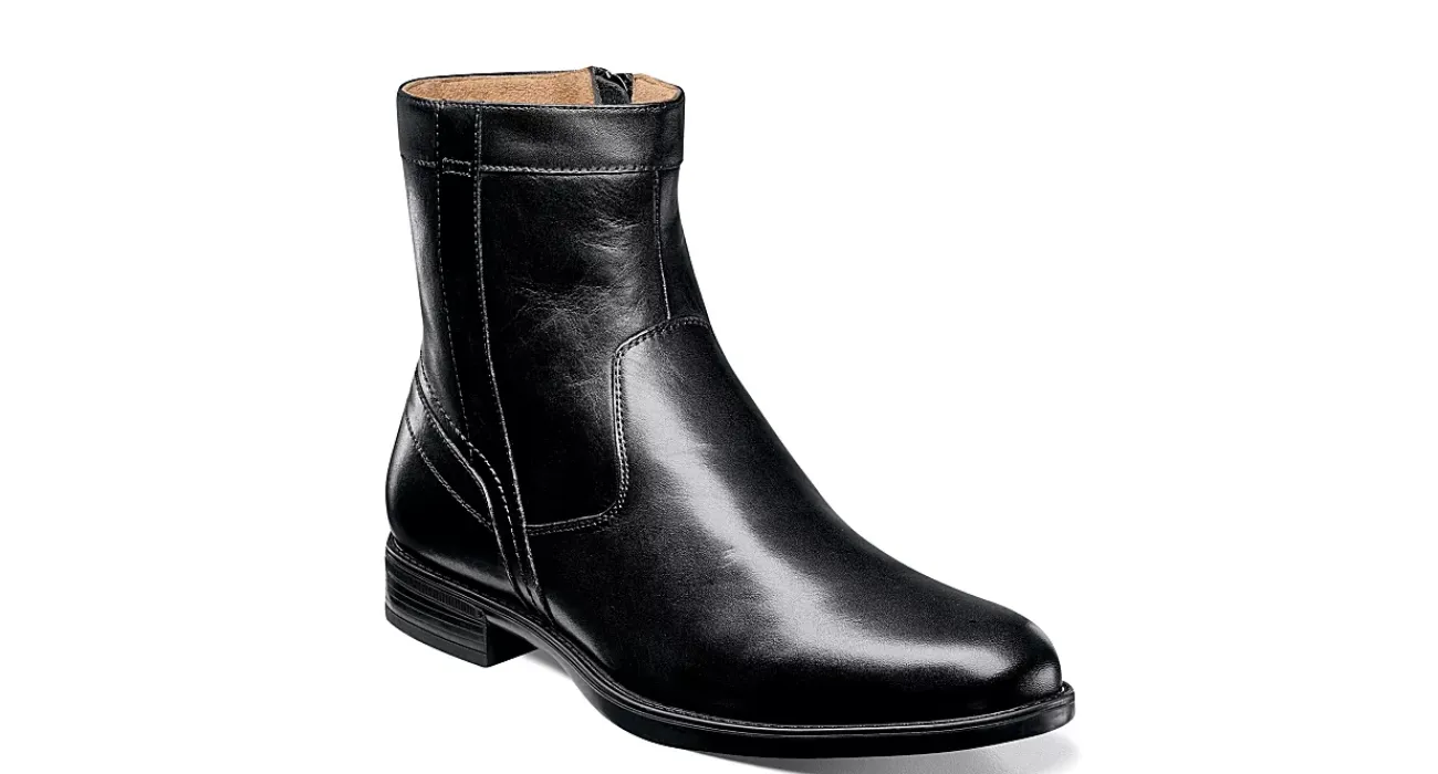 MENS MIDTOWN PLAIN TOE ZIPPER BOOT>FLORSHEIM Clearance