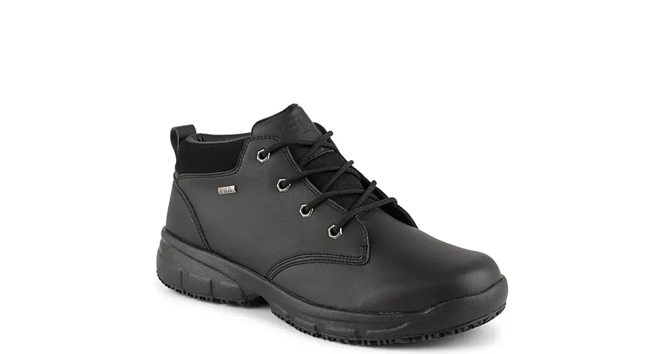 MENS MIKE SLIP RESISTANT WORK SHOE>FILA Outlet