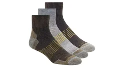 MENS QUARTER SOCKS 3 PAIRS>Copper Fit Best