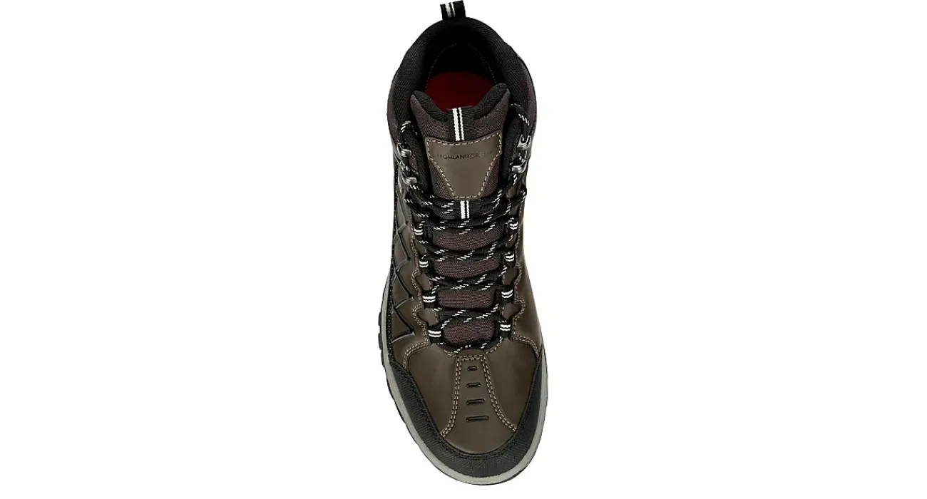 MENS RIDGE MID HIKING BOOT>HIGHLAND CREEK