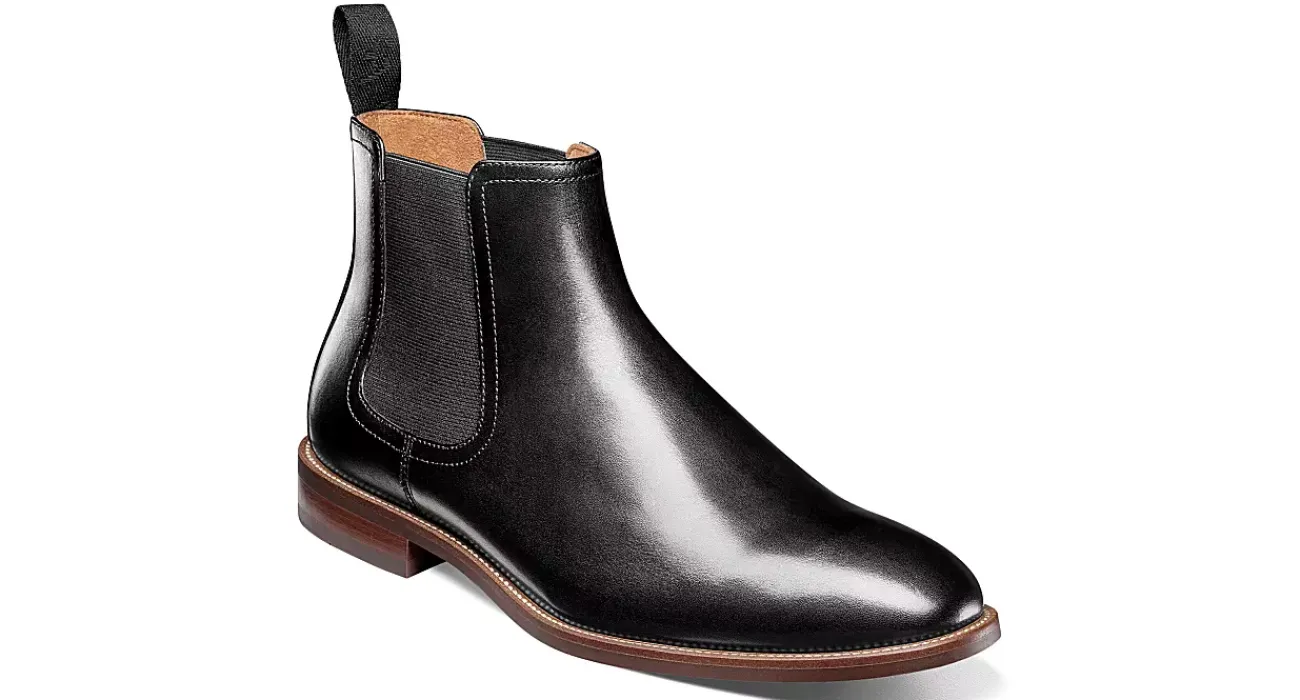 MENS RUCCI PLAIN TOE CHELSEA BOOT>FLORSHEIM Outlet
