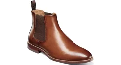 MENS RUCCI PLAIN TOE CHELSEA BOOT>FLORSHEIM New