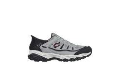 MENS SLIP-INS AFTER BURN HIKING SHOE>SKECHERS Discount
