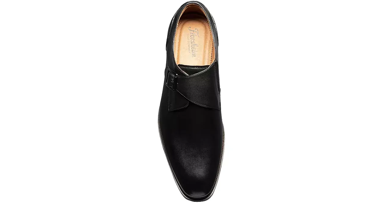 MENS SORRENTO PLAIN TOE SINGLE MONK STRAP>FLORSHEIM